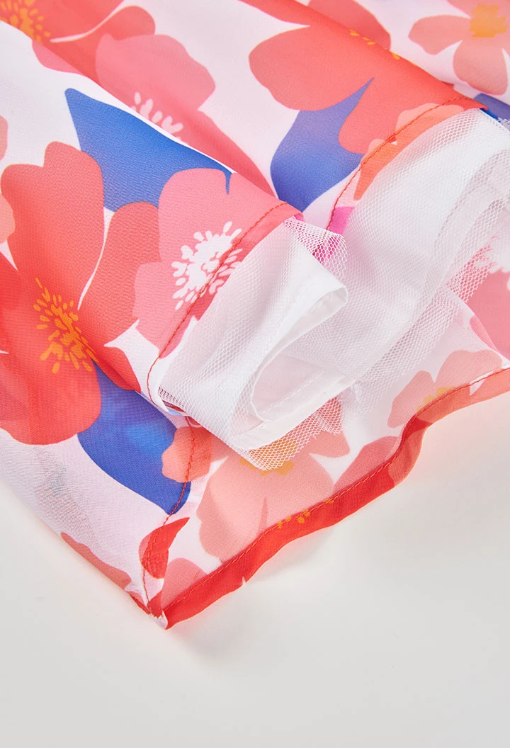 Vestido estampado de flores