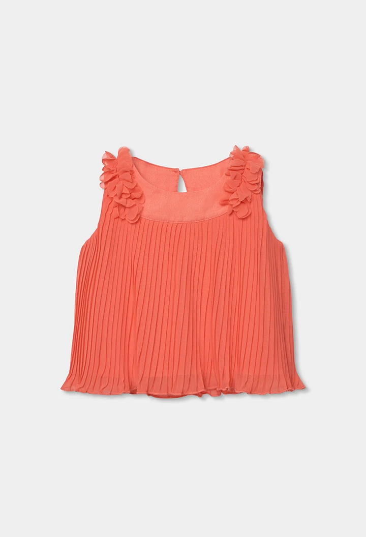 Blusa vermelha para menina