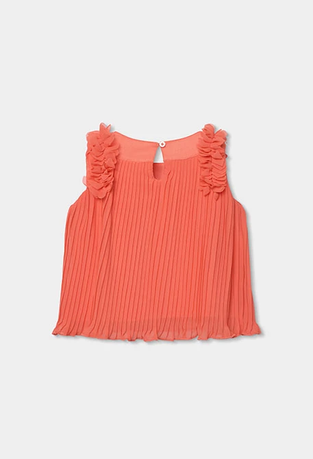 Blusa para niña roja