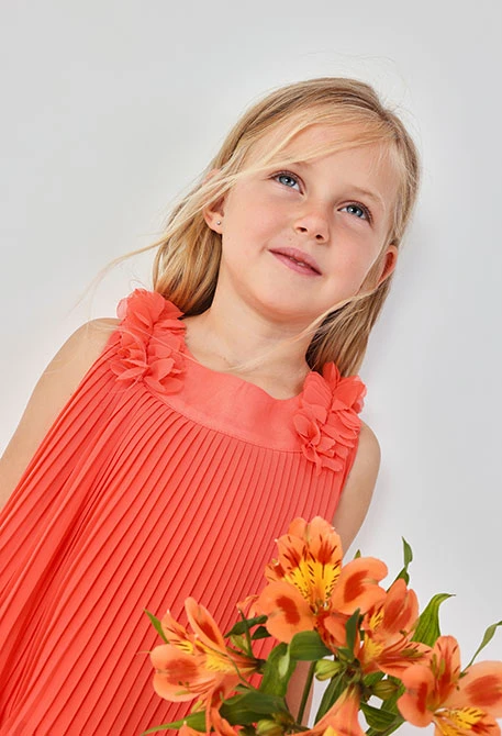 Camicetta rossa per bambina