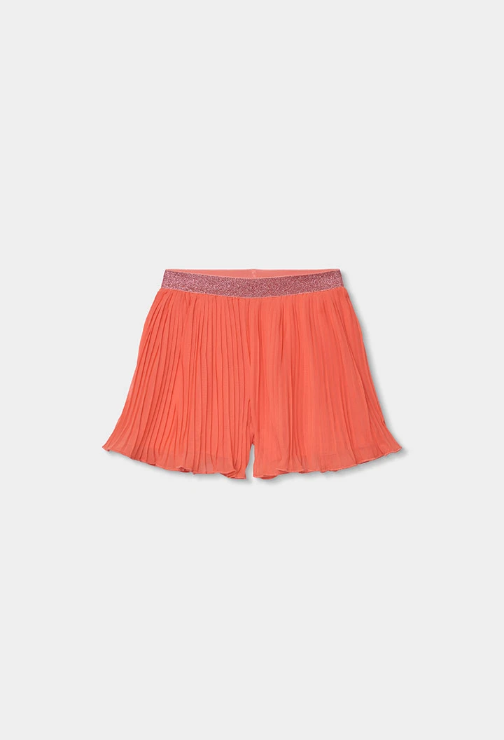 Pantalons curts de color vermell