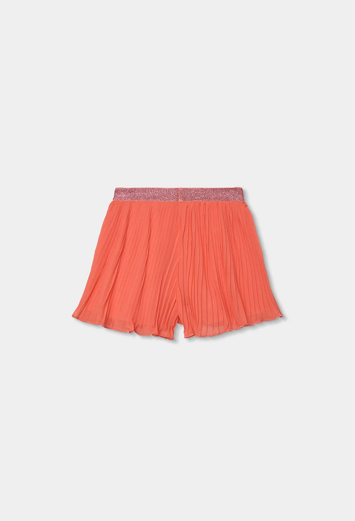 Pantalons curts de color vermell