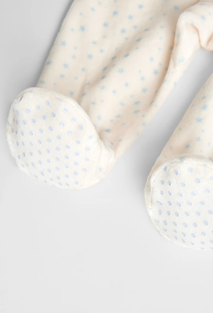 Grenouillere en velours pour bébé garçon -BCI