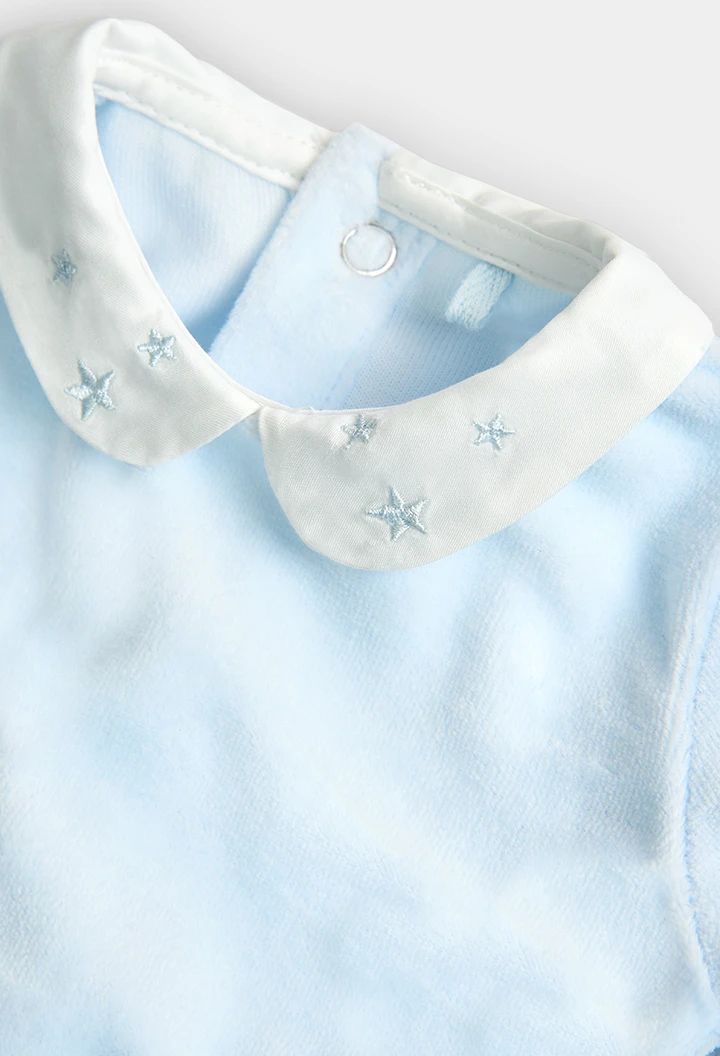 Babygrow veludo para o bebé menino -BCI