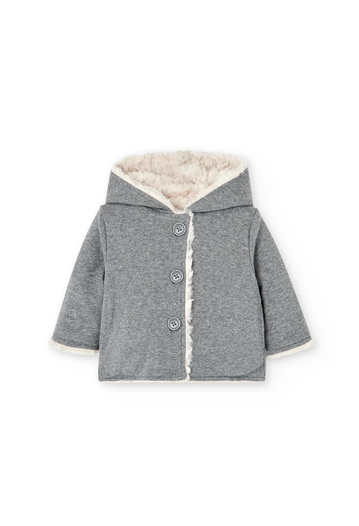 Reversible jacket for baby -BCI