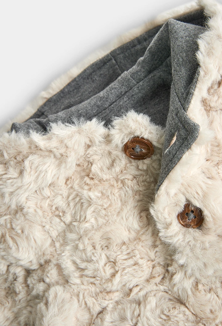 Chaqueta punto reversible de bebé -BCI