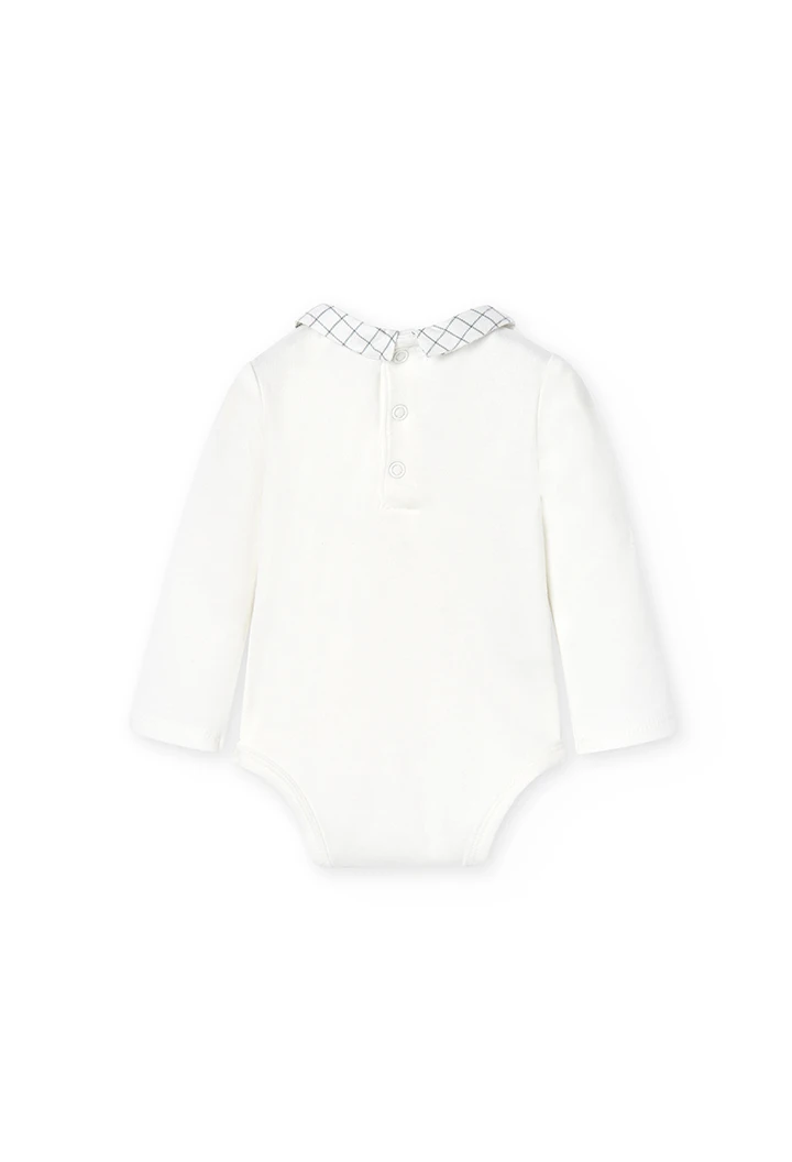 Pack en tricot bi matiere pour bébé garçon -BCI