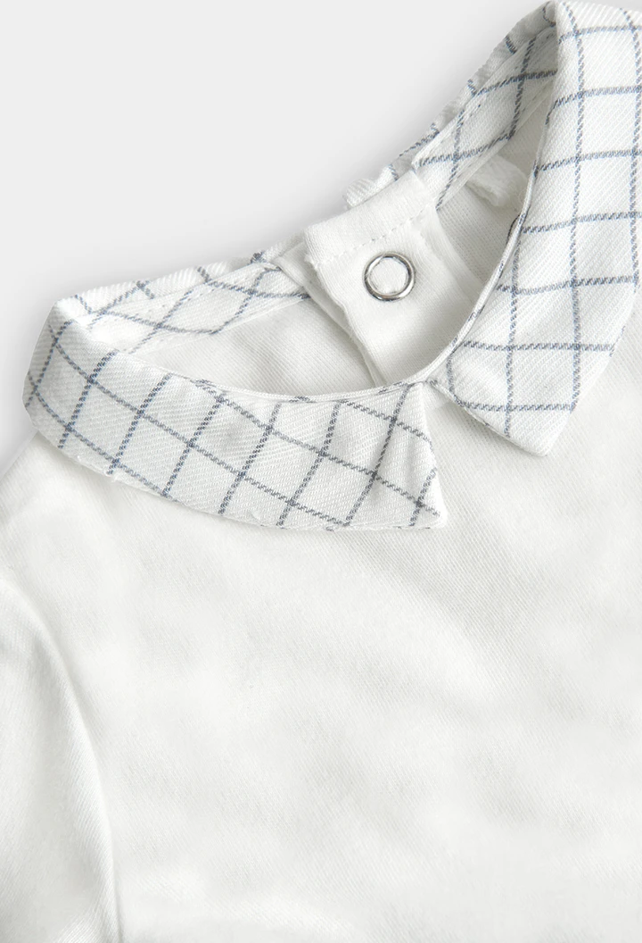 Pack en tricot bi matiere pour bébé garçon -BCI