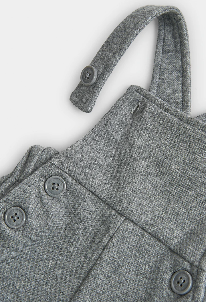 Pack en tricot bi matiere pour bébé garçon -BCI