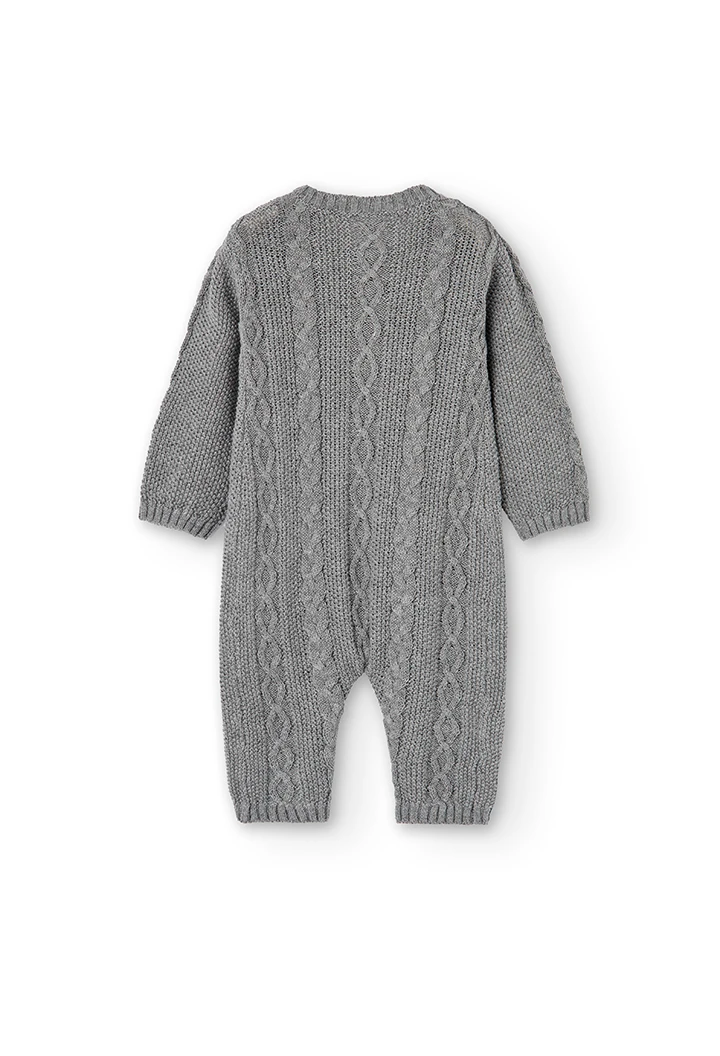 Grenouillère en tricot pour bébé -BCI
