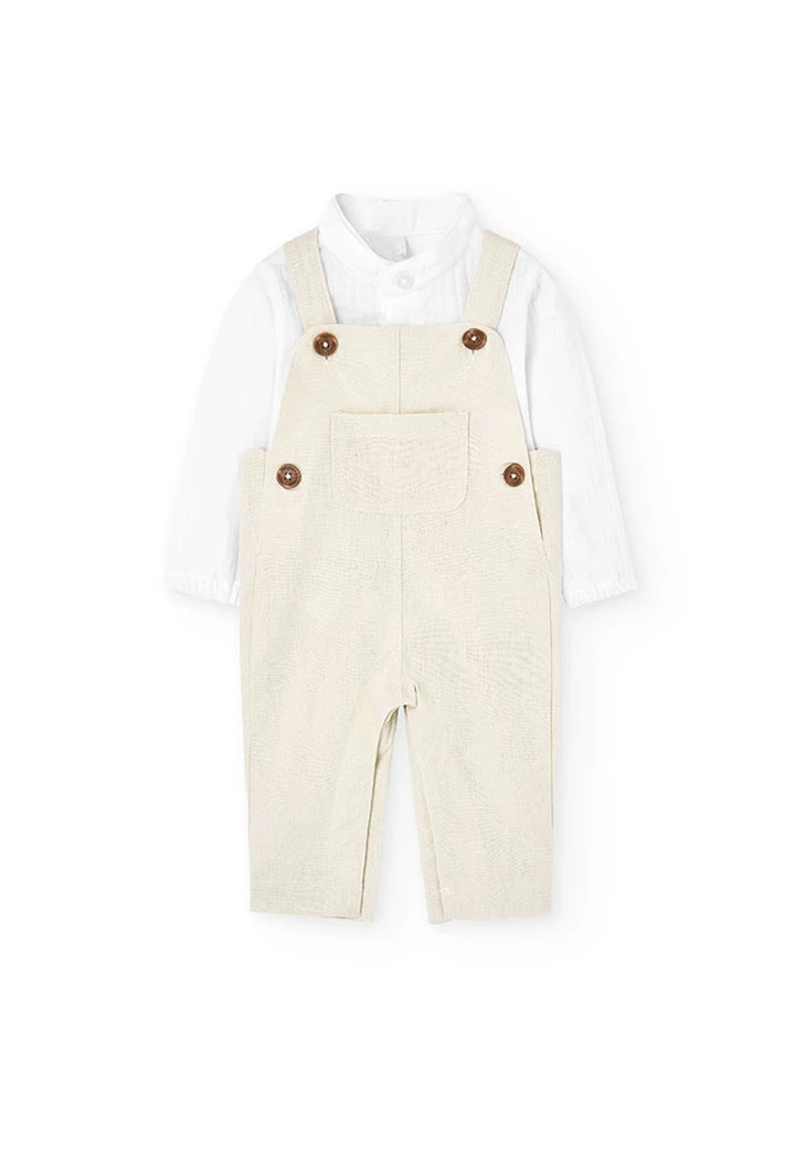 Pack bébé garçon en blanc