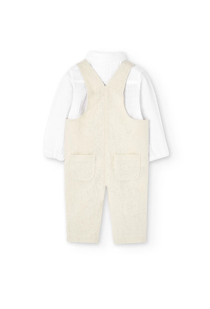 Pack bébé garçon en blanc