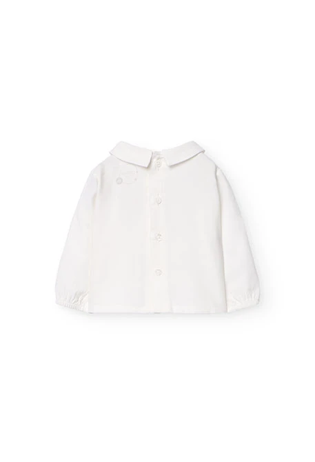 Ensemble chemise et pantalon pour bébé garçon avec imprimé à carreaux