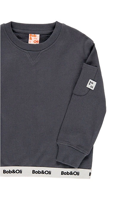 Sweat en molleton unisex - organique