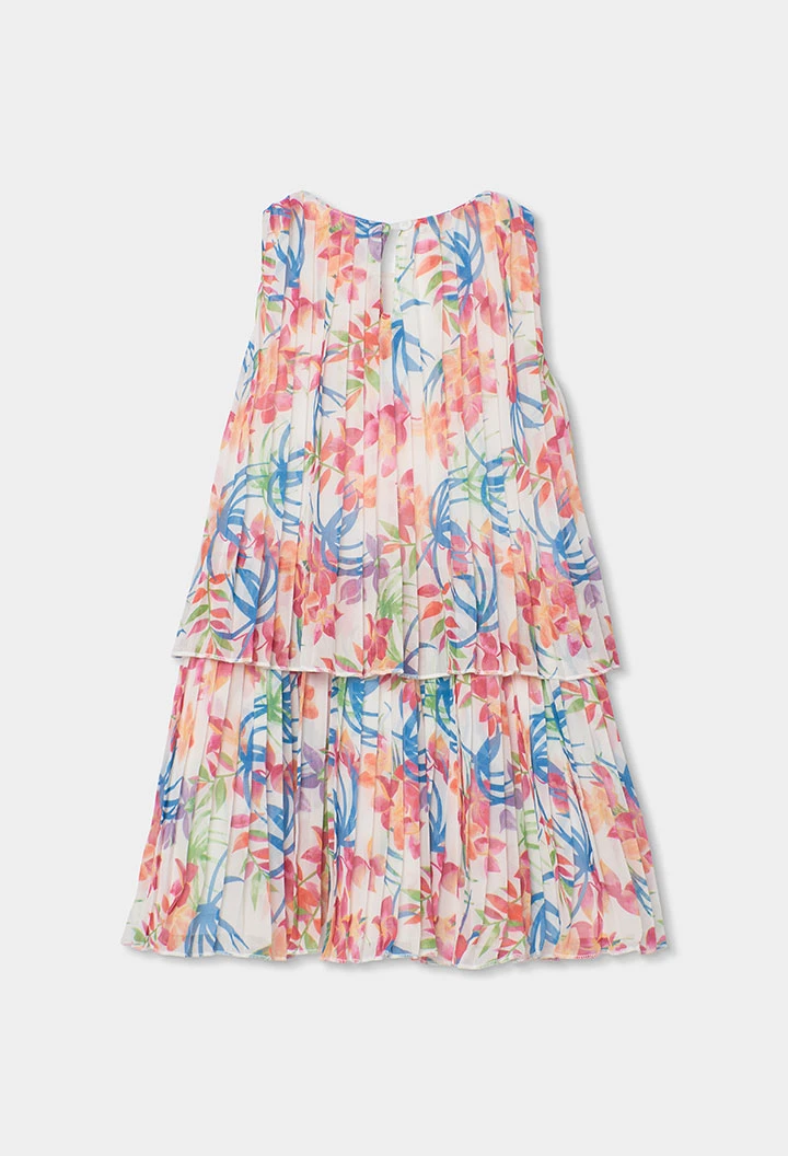 Robe imprimée feuilles