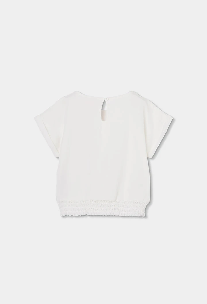 Blusa bambina fiori