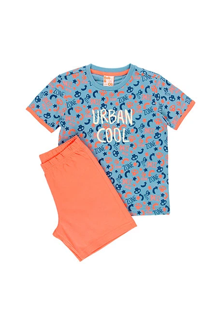 Pyjama en tricot pour garçon - organique