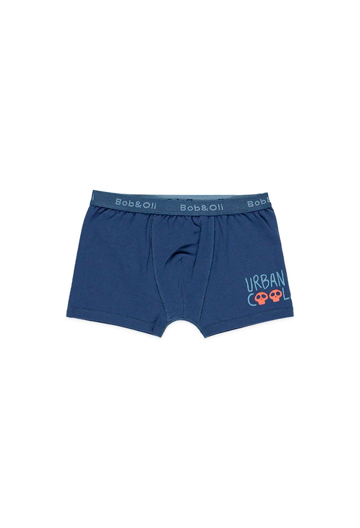 Pack 3 boxers for boy - organic