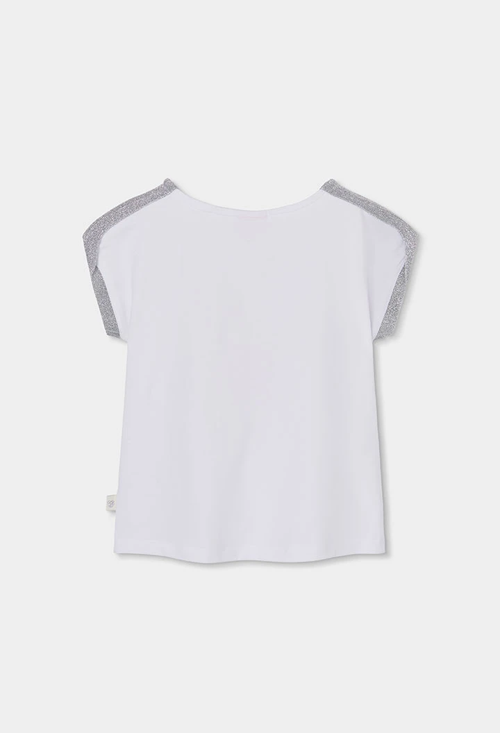 Camisola menina algodão branco