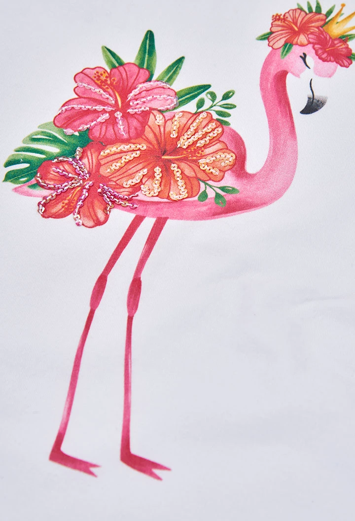 Camisola menina algodão branco