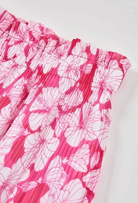 Falda estampada flores