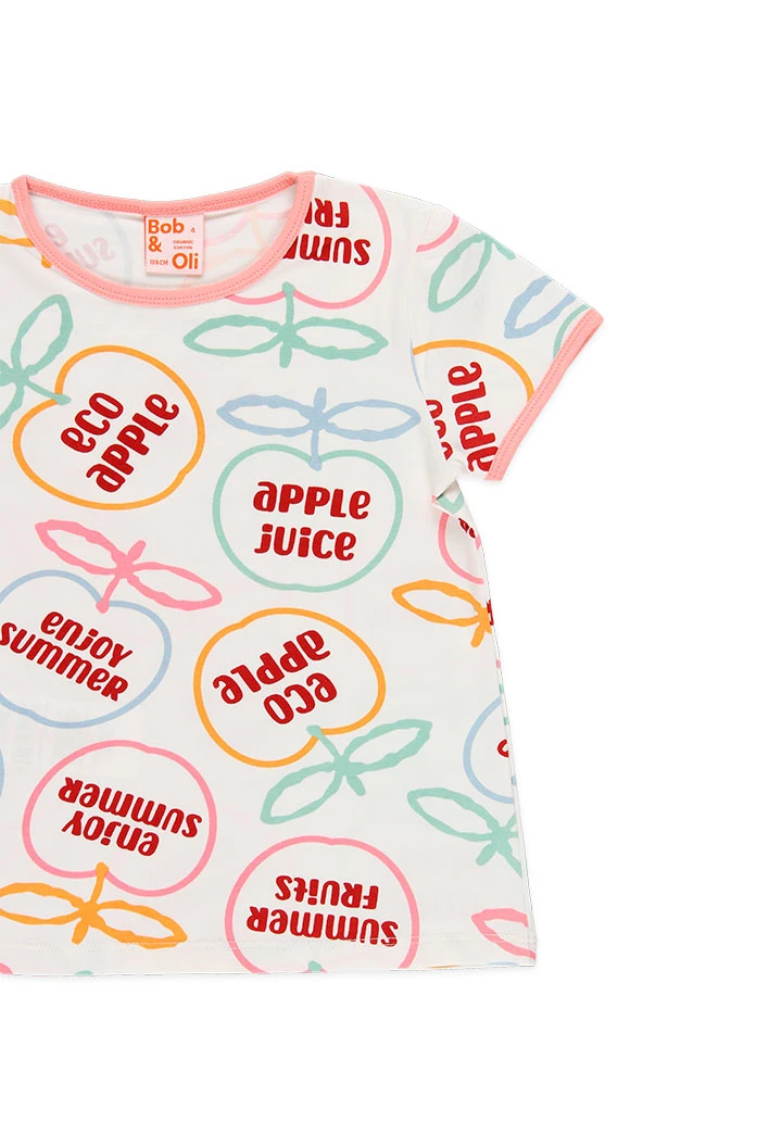 Schlafanzug gestrickt für mädchen - organic