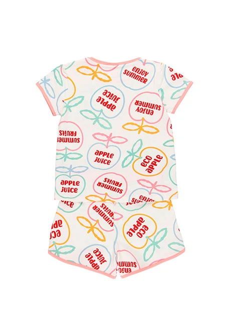 Pyjama en tricot pour fille - organique