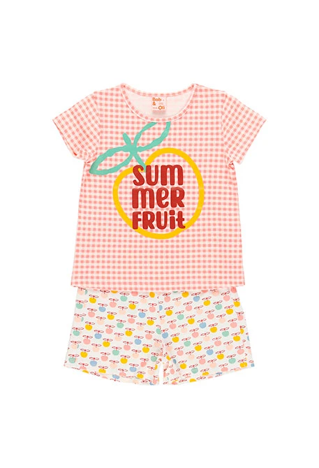 Pyjama en tricot pour fille - organique