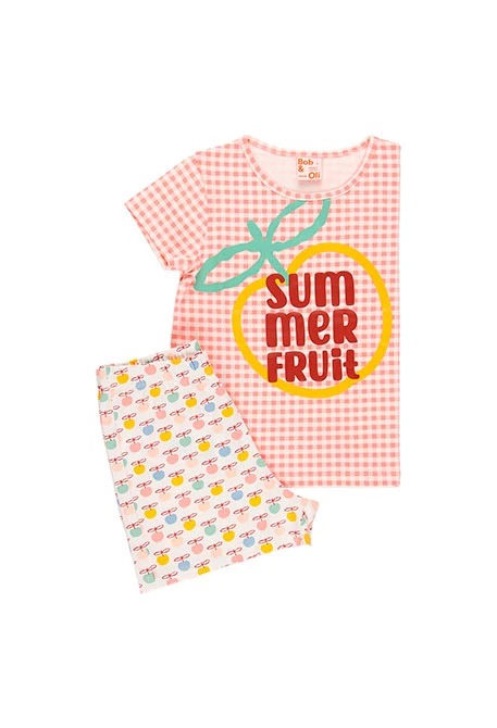Pyjama en tricot pour fille - organique