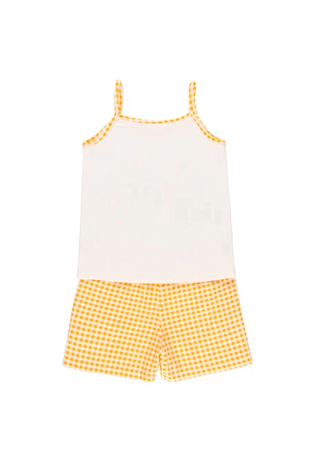 Pyjama en tricot pour fille - organique