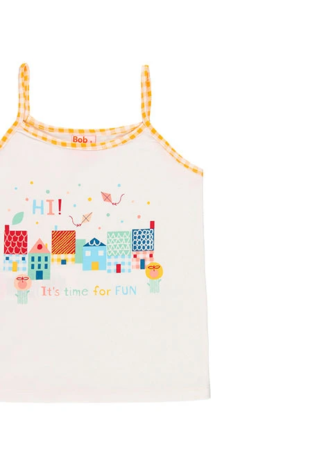 Pyjama en tricot pour fille - organique