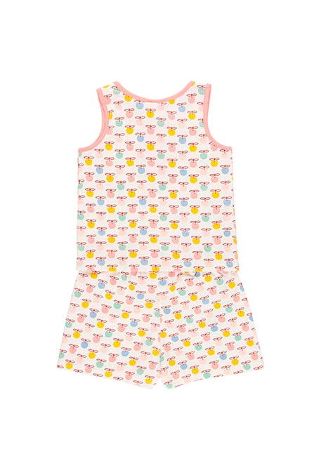 Pyjama en tricot pour fille - organique