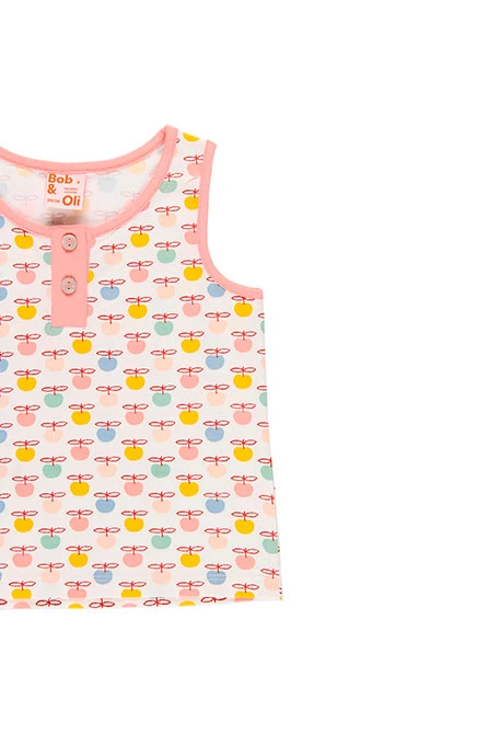 Pyjama en tricot pour fille - organique