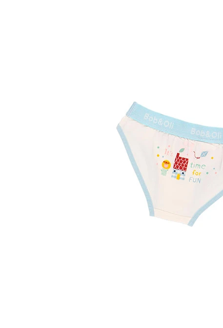 Pack de 3 culottes pour fille - organique