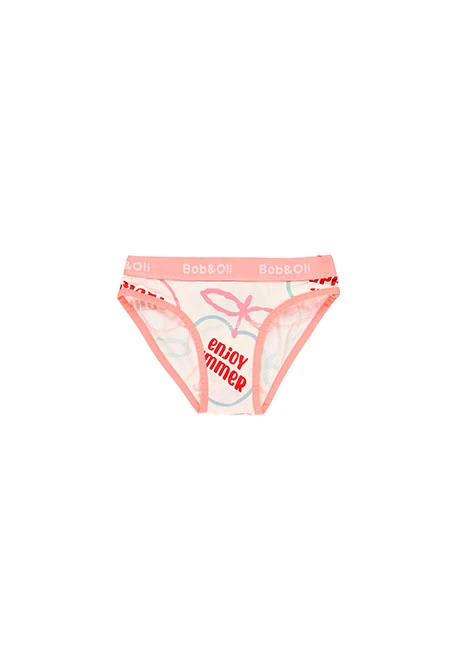 Pack de 3 culottes pour fille - organique