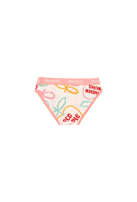 Pack de 3 culottes pour fille - organique