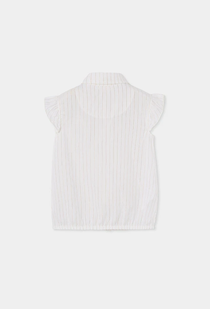 White cotton girls? shirt