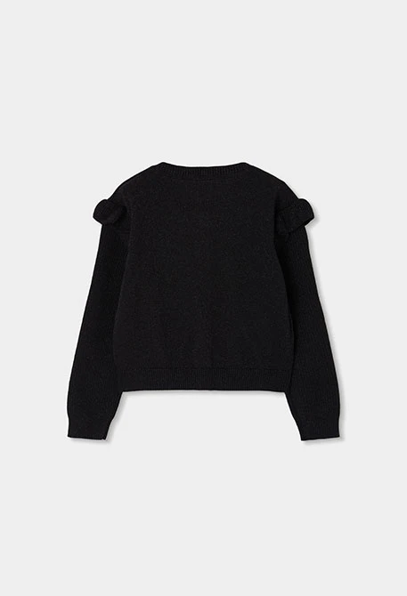 Chaqueta niña negro