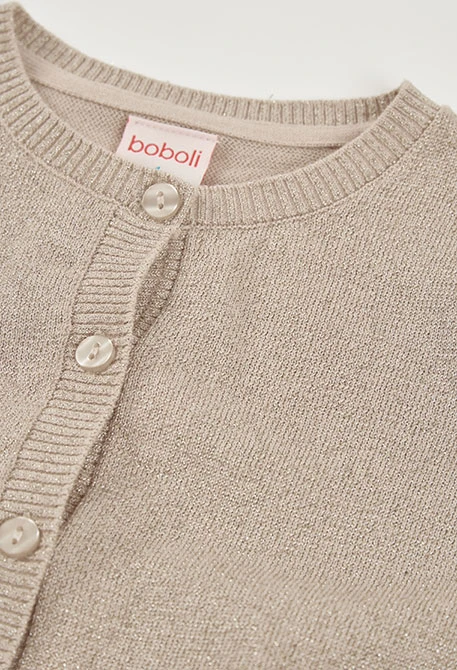 Veste dorée pour fille