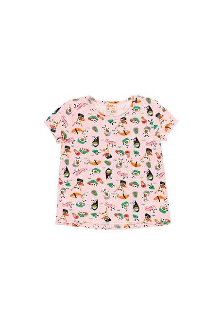 Pyjama manche courte pour fille - organique