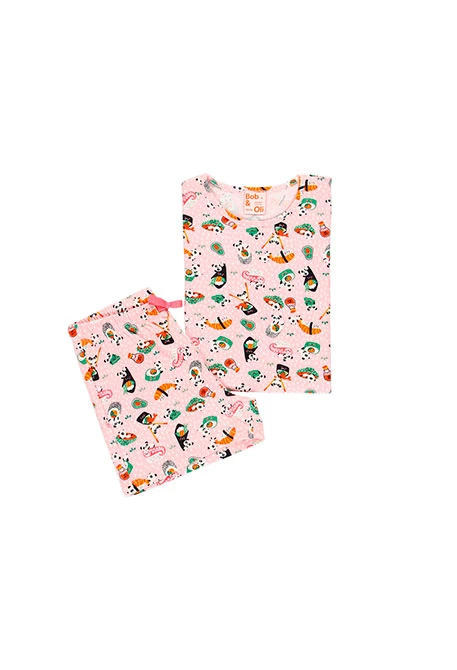 Pyjama manche courte pour fille - organique