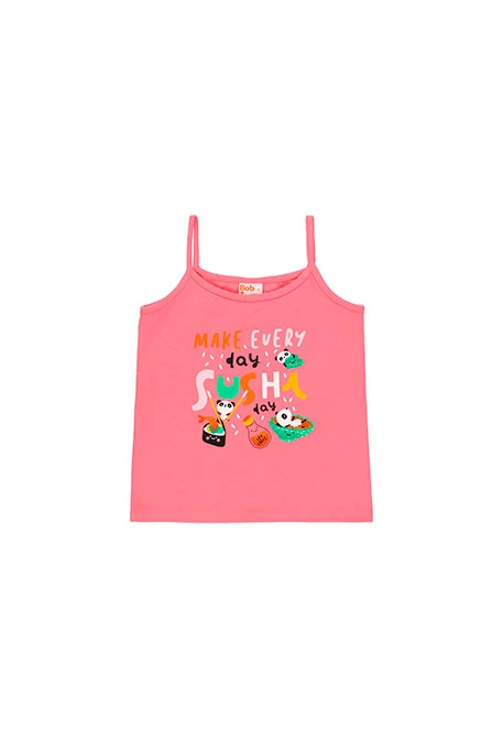 Pyjama à bretelles pour fille - organique