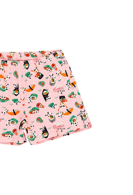 Pyjama à bretelles pour fille - organique