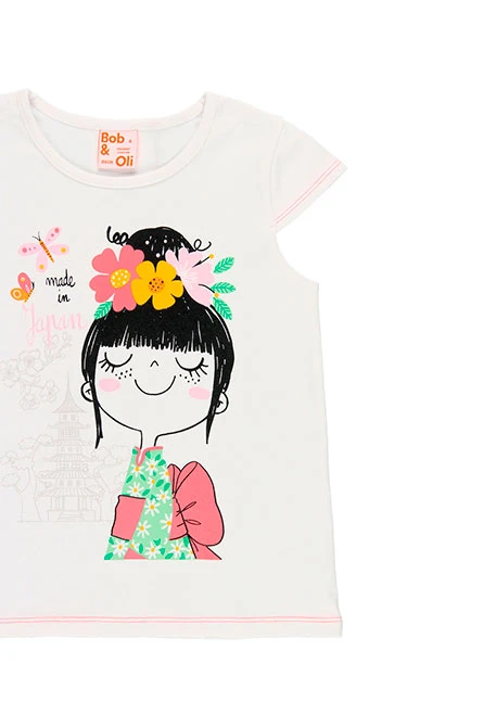 Pyjama en tricot pour fille - organique