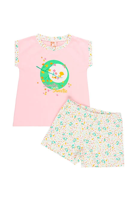 Pyjama en tricot pour fille - organique