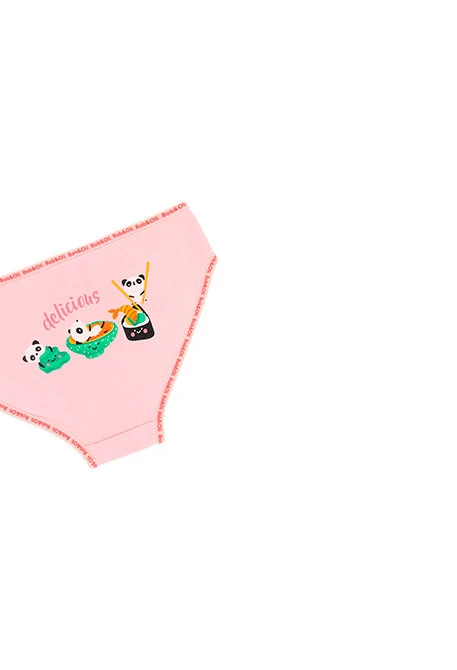 Pack de 3 culottes pour fille - organique