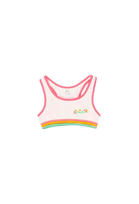Pack 2 tops pour fille - organique