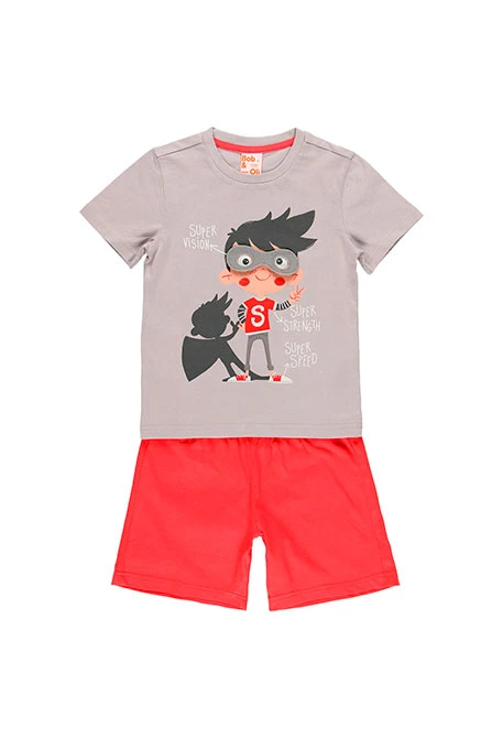 Pyjama en tricot pour garçon - organique