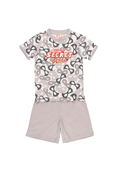 Pyjama en tricot pour garçon - organique