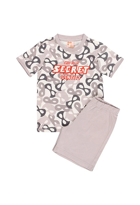 Pyjama en tricot pour garçon - organique